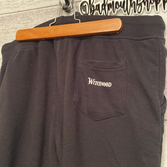 *Witchwood Bags HORROR Red Black Halloween Jogger Sweatpants Plus 2X - Picture 6 of 8